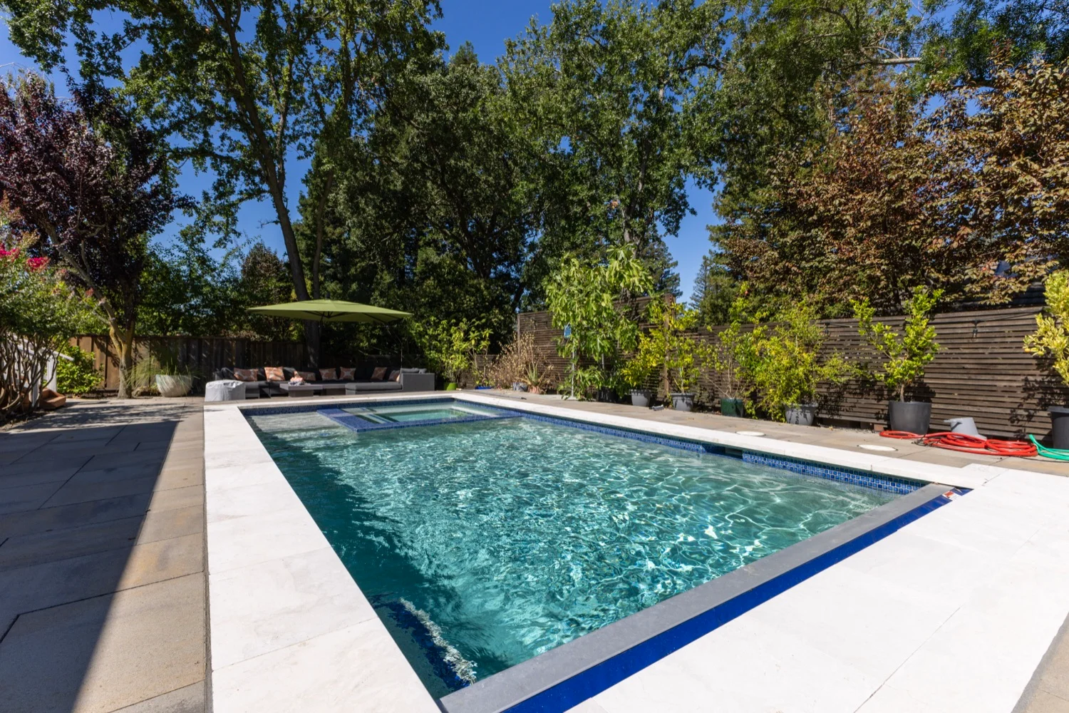 Custom pool and spa combination in San Ramon, CA