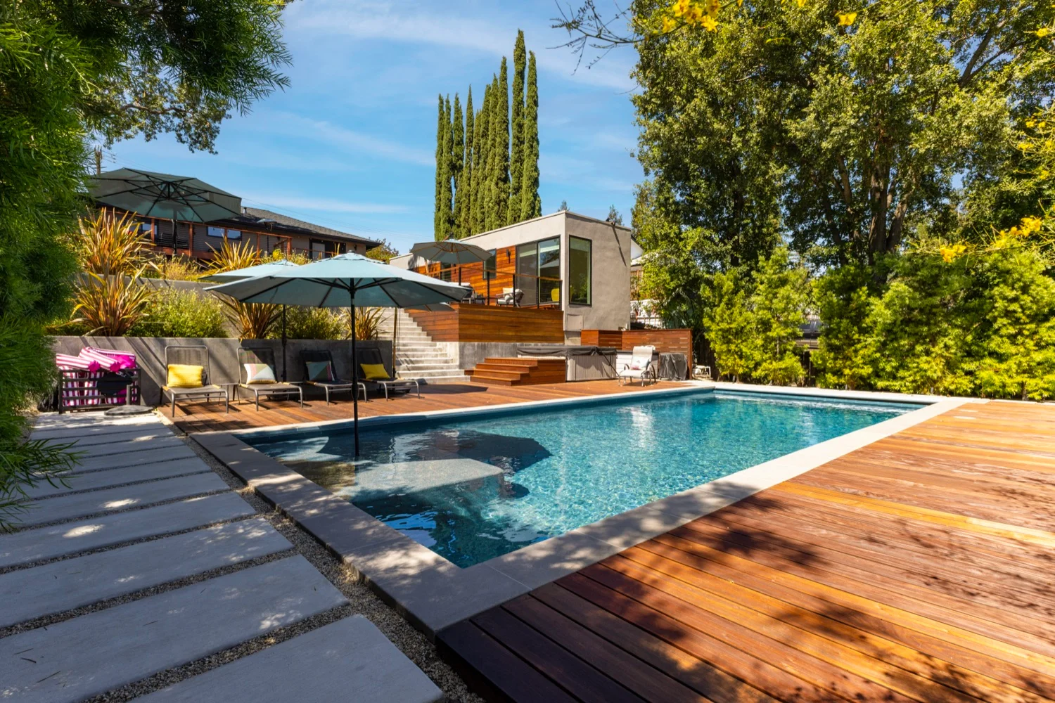 San Miguel custom pool and spa by King's Pools, Bay Area